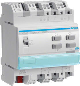 Hager Tebis - Actor Jaloezie-actor bussysteem Roll.Actor 4V,24 V Tya624B