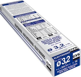 Gys - Laselektrode Laselektro Staal 3,2 Br70