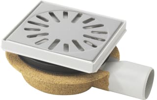 Aquaberg - 4016 Vloerput met 1 aansluiting Vloerput 146X146 Laag