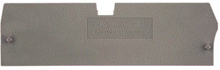 Weidmüller - Eindplaat rijgklem 1816070000 DS50