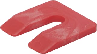 GB - Wig Uitvulplaat 5Mm Rood Zk48