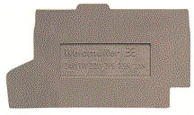 Weidmüller - Eindplaat rijgklem 1933800000 Ds50
