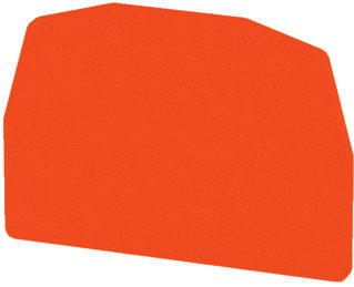 Weidmüller - Eindplaat rijgklem 1720980000 DS50