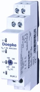 Doepke - Onderspanningbewakingsrelais modul. rur3 ntwcht instlbr 240v