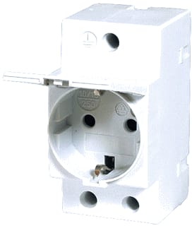 Doepke - Wandcontactdoos modulair Rds9 Modl Cntds 16A/2P+Ra