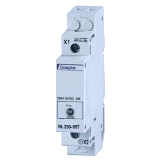 Doepke - Signaallamp modulair rl230-1rt sgnlmp rd230vac