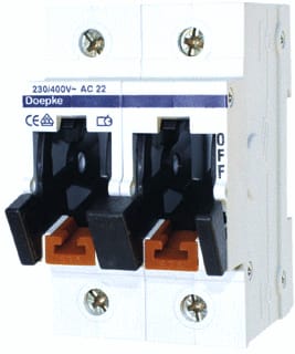 Doepke - NEOZED patroonlastscheider d0 lstschd 63a/2p leeg