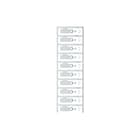 Weidmüller - Kabel-/adercodering 1016030000 Ds50