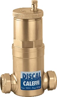 Caleffi - Lucht- en/of vuilafscheider Luchtaf Mess 97Mm 22 Knel