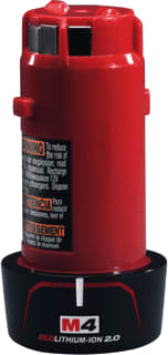 Milwaukee - Accu (Lithium) Accu Liion M4 B2 4V/2,0Ah