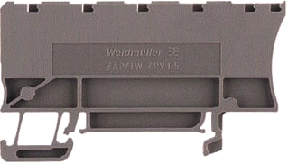Weidmüller - Eindplaat rijgklem ZAP/TW ZPV1.5 DS50