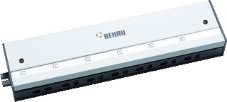 REHAU - RAUTHERM Zoneregelaar (set) regelbalk nea h 24v