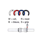 John Guest - Speedfit Toebeh./onderdelen voor fittingen buisclip 15mm rood
