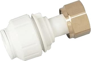 John Guest - Speedfit Fitting met 2 aansluitingen Schroefb M Wartel 22X3/4"