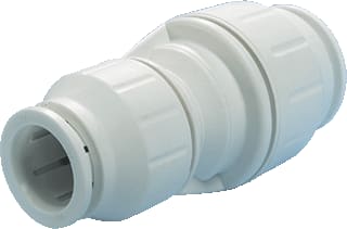 John Guest - Speedfit Twist & Lock Fitting met 2 aansluitingen Insteekverloop 15X22Mm