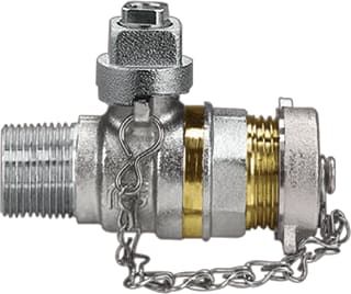 Ubel - Vul- en aftapkraan Nik 1/2"Bubu
