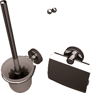 Geesa - Luna Set sanitaire accessoires Combiacc +Brstl Zw