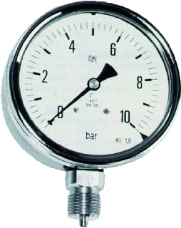 Ubel - 1015 Buisveermanometer manmtr 1/2bu 100mm 0-6b