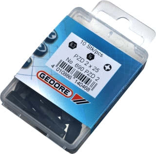 Gedore - Bit Nr2 Pozdrive Ds10