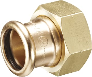 Kemper - Fitting met 2 aansluitingen Persfit2 Brs1.3/4X42Maprs