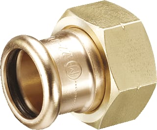 Kemper - Fitting met 2 aansluitingen Prsfit2 1.1/4X28Niro-San