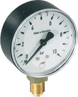 Kemper - Buisveermanometer Tbh Rdvnt Manometer 0-10B