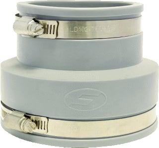 Fernco - Fitting met 2 aansluitingen verl 114-98/50-40 grs