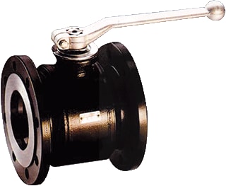 Ubel - Kogelafsluiter koglafsl staal 25mb dn80