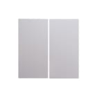 Hager Berker - S.1/B.3/B.7 Bed.element / centr.pl. schakelmat. Knop Opzetm 2V Wt