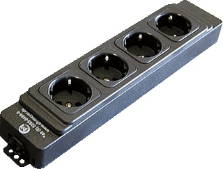 Isolectra - Netbox Contactdooscombinatie Mey 4Xra 45 Gst Zw