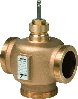 Siemens - Acvatix VXG Driewegregelafsluiter 3W Afsl. Pn16 Vxg41.40
