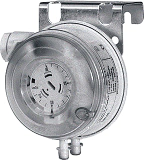 Siemens - Symaro QBM Drukverschilschakelaar Drukverschilsch. Qbm81-50