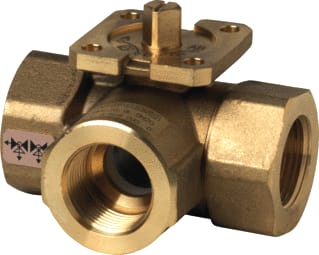 Siemens - Acvatix VBI Driewegkogelafsluiter 3W Kogelkr. Vbi60.20-16T