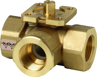 Siemens - Acvatix VBI Driewegkogelafsluiter 3W Kogelkr. Vbi60.15-5L