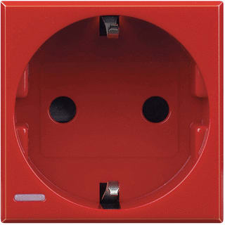 Bticino - Axolute Wandcontactdoos (WCD schakelmat.) bth4141rw