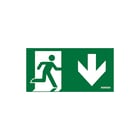 Famostar - Pro Picto Pictogram noodverlichting W Beneden 7.0