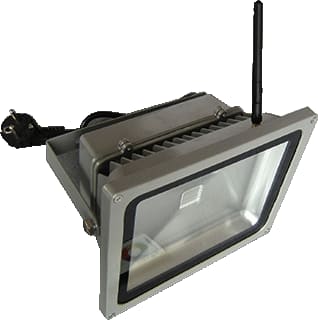 Bailey - Downlight/spot/schijnwerper led floodl 230v 30w rgb
