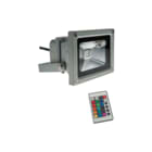 Bailey - Downlight/spot/schijnwerper led floodl grey 10w rgb