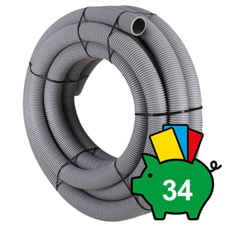 Burgerhout - Flexibele rookgasbuis Pp Rga Flex 60 Ro10