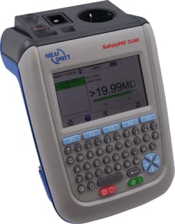 Nieaf-Smitt - Draagbare apparaattester/PAT-tester Apptester Safetypat 3140