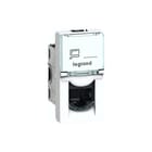Legrand - Mosaic Datacontactdoos twisted pair Rj45 Stp Cat6A 1M