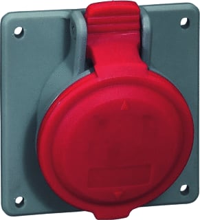 Legrand - P17 Tempra Pro CEE-wandcontactdoos Wcd Cee 3Pna 16A 400Vac44