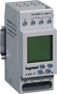 Legrand - Rex3 Digitale schakelklok vr paneelbouw Microrex D22 Plus2 2 Kana