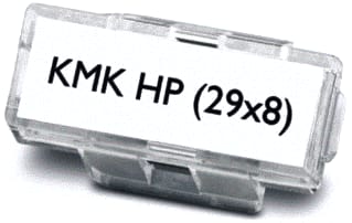 Phoenix Contact - Tekstplaathouder Tekst H Kmk Hp (29X8)