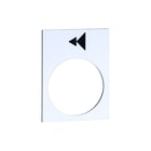 Schneider Electric - Harmony XAC Tekstschild vr drukknop/signaallamp Etiket