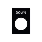 Schneider Electric - Harmony XAC Tekstschild vr drukknop/signaallamp Etiket Zb2By2308