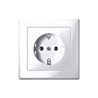 Schneider Electric Merten - M-Smart Wandcontactdoos (WCD schakelmat.) Wcd Ra 1V Compl Pwit
