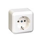 Schneider Electric Merten - Contura Wandcontactdoos (WCD schakelmat.) Wcd Ra 1V Opb Wt
