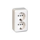Schneider Electric Merten - Contura Wandcontactdoos (WCD schakelmat.) Wcd Ra 2V Opb Wt