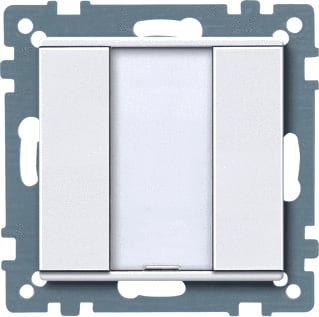Schneider Electric Merten - KNX Tastsensor bussysteem inst push-btn1g plus tpm pw
